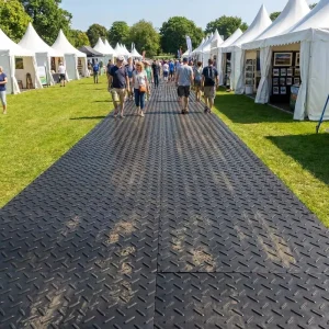 Non-Conductive Insulating Plastic Sheet Floor Mat for Lawns Dirt and Ground Protection