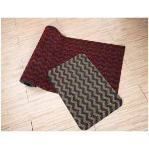 Non-Slip Hard-Fiber Outdoor Dirt-Trapping Welcome Doormat