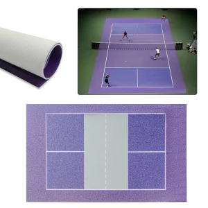 Non Slip Movable Professional Multi Sport Pickleball Court Plastic Flooring for Tennis Basketball Outdoor Sports Flooring