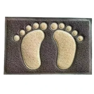 Non-Slip Noodle Doormat Waterproof Plastic PVC Coil Roll Mat