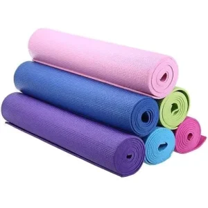 Non Slip Organic Eco Friendly Exercise Fitness Home Gym Pilates Pad Travel Foldable Workout Yoga Mat