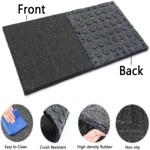 Non Slip Outdoor Soft Foam Gym Rubber Mat Floor Tiles for Sports Area