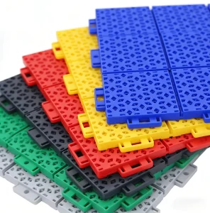 Non-Slip PP Plastic Modular Sports Flooring System for Multi-Purpose Gymnasium Floors