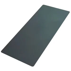 Non Slip PU Natural Rubber Yoga Mat 5mm Thick with Alignment Line Eco Friendly for Home Gym Pilates Hot Yoga