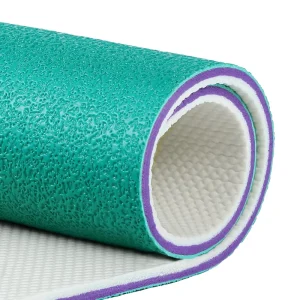 Non Slip PVC Vinyl Eco Friendly Shock Absorption Badminton Floor Mat Roll BWF Approved Indoor Sports Flooring Plastic 4.5mm