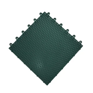 Non-Slip Protective Outdoor Portable Plastic Interlocking Sports Flooring