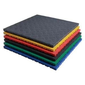 Non-Slip Solid Garage Floor Tiles Garage Floor Decoration Cover Panels Plastic Flooring