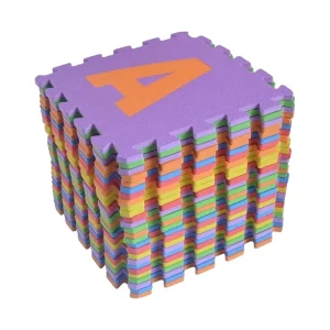 Non-Slip Waterproof Non-Toxic 10mm EVA Foam Puzzle Exercise Mat Interlocking Tiles for Home Gym and Baby Play