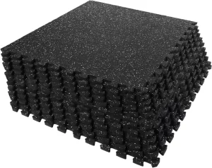 Non Slip and Shock Absorbing Gym Rubber Flooring Mats Gym Interlocking Rubber Tiles Gym Rubber Floor Rolls Sports Rubber Mat