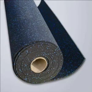 Non Toxic 3-12mm EPDM Anti-Slip Gym Rubber Flooring Rolls for School & Shooting Range