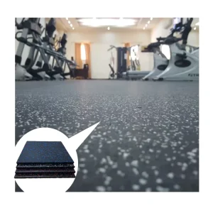 Non Toxic Anti Slip Eco Friendly Fitness Rubber Floor Gym Rubber Flooring Mat Tiles