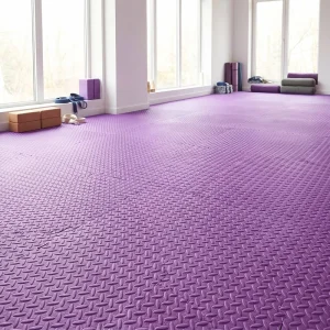 Non-Toxic EVA Foam Interlocking Play Mat Tiles, Thick, Soft, Waterproof, with Edge Strips for Kids