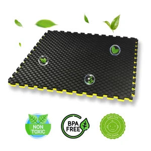 Non-Toxic EVA Foam Puzzle Mats Interlocking Shock Absorption Waterproof Floor Mats for Karate and Gym
