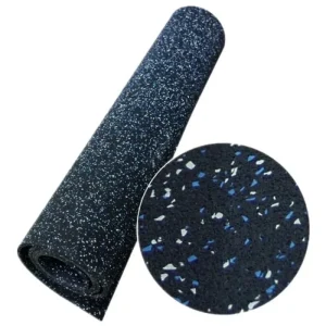 Non Toxic Industrial Shock Absorbing Gym Rubber Floor