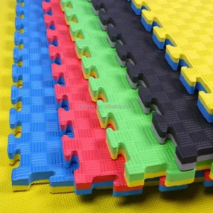 Non-Toxic Non-Slip EVA Foam Interlocking Tatami Gym Mat for Taekwondo, Judo, Karate, Jiu-Jitsu, and Kendo