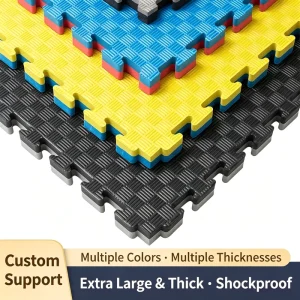 Non-Toxic Puzzle EVA Foam Floor Mat for Gym, Taekwondo, and Martial Arts