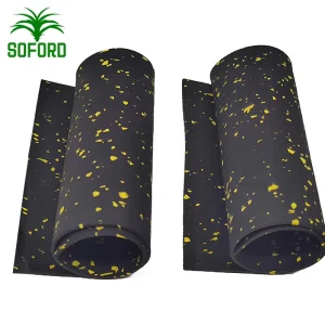 Non toxic Crossfit Gym Rubber Flooring Mat