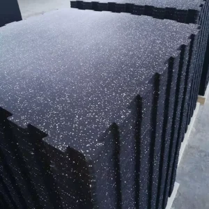 Non-toxic Gym Rubber Flooring Eco-friendly Gym Rubber Floor Tiles for Recycled Gym Rubber Cow Floor Mats