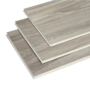 Nontoxic Plastic Tile with Customized Printing, Interlocking SPC Flooring for Office Decoration