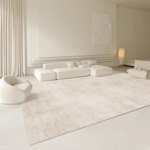 Nordic Carpet, Customized Design, Washable Backing, Soft, Easy-Clean Floor Rug Mat