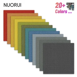 Nylon PVC Loop Pile Carpet Tiles 50x50cm Multi Color Plain Design Modular Flooring for Commercial Projects and Schools