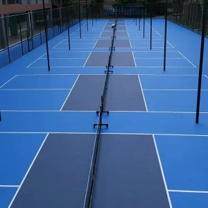 ODM OEM 3mm 2mm Thick Outdoor Indoor Pickleball Court Plastic Acrylic PVC Flooring Mat Pro 3D Relief Textured Non Slip Surface