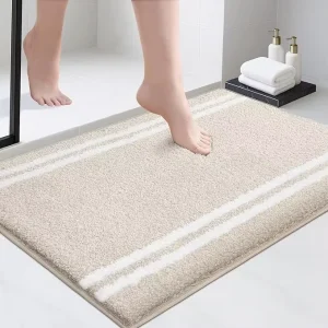 OEM Bathroom Mat, Thick Absorbent Bath Rug, Non-Slip Rubber Backing Door Mat