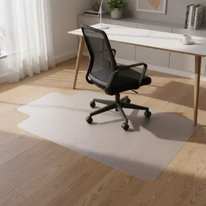OEM PVC Transparent Chair Mat for Office and Home Hard Floors Custom Size Non-Slip Carpet Protector