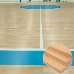 Oak Wood Basketball Court Floor Solid Hardwood Maple for Sports Arena Flooring Indoor Basketball Court Hardwood Flooring