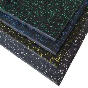 Oem Strength Training Gym Mats Anti-Slip Rubber Tile Shock-Absorbing Pads Protective Flooring Cushioning Layer