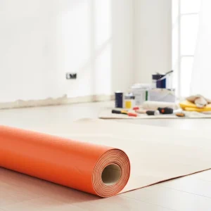 Opaque Plastic Floor Protection Film for Tiles and Hardwood, Moisture-Proof, Water-Resistant, Dust-Resistant