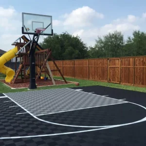Outdoor 3×3 Basketball Court Interlocking Sports Tiles