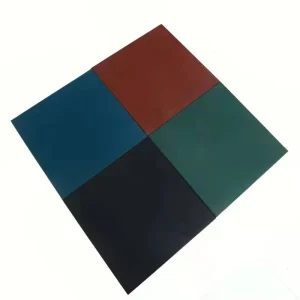 Outdoor Anti Slip Shock Absorbing Rubber Floor Tiles for Kindergarten Playground