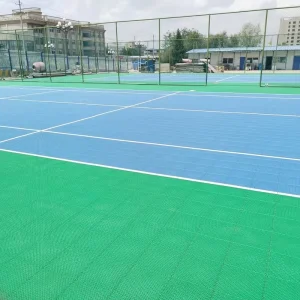 Outdoor Anti Slip Tennis Court Flooring Easy Installation Interlock Tennis Court Floor Flooring for Tennis Events