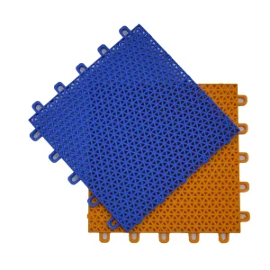 Outdoor Badminton Court Polypropylene Interlocking Tiles 250x250mm