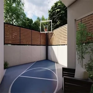 Outdoor Basketball Court 400 Pieces For 20 X 20 Feet Area Customized Anti Slip Floor Paint For The Basketball Court