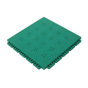 Outdoor Basketball Court Floor Made of TPV Plastic Durable Indoor Flooring Option