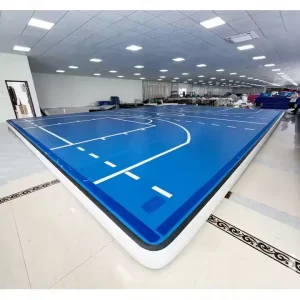 Outdoor Basketball Court Flooring Inflatable Basketball Court Air Track Trampoline Gymnastics Tumbling Mat