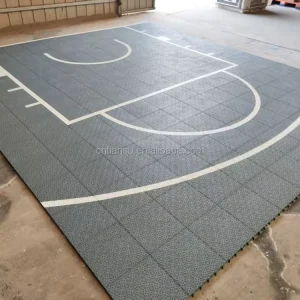 Outdoor Basketball Court Flooring for Backyard