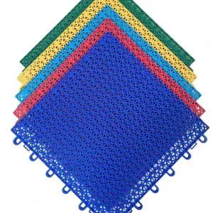 Outdoor Basketball Sports Flooring Easy-to-Install Modular PP Suspended Tiles