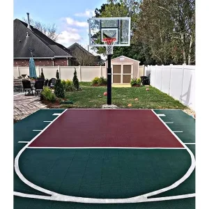 Outdoor Cushioned Modular Multi-Purpose Heavy-Duty Sports Flooring