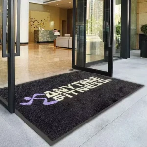 Outdoor Custom Design Mats Non-slip Printed Rug Entrance Door Logo Carpet Floor Mat