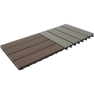 Outdoor Decorative 3D Embossed WPC Decking