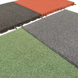 Outdoor EPDM Rubber Flooring Tile for Playground Use