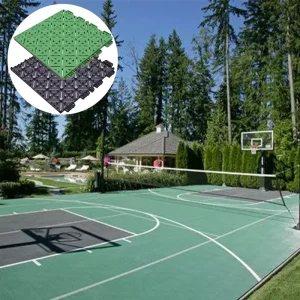 Outdoor Fiba Approved Hard Flat Surface Sports Skating and Hockey Sport Flooring Pickle Ball Sports Flooring Court Flooring