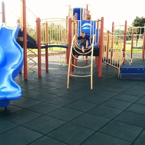 Outdoor Floor Mat Playground Rubber Tiles Ground Protection Mat