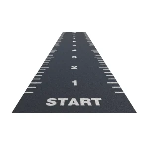 Outdoor Gym Floor Mat with Sled Track and Artificial Grass for Sports Training