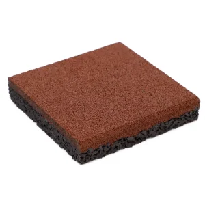 Outdoor High-Density Shock-Absorbing Non-Slip Rubber Playground Flooring Tile