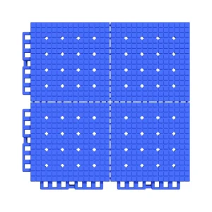 Outdoor Indoor Folding Padel Sport Tile Flooring Durable Soft Shock Absorption for Gyms and Basketball Courts