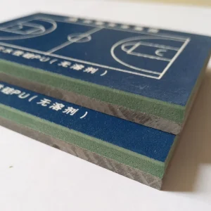 Outdoor Indoor Synthetic Basketball Court Rubber Flooring